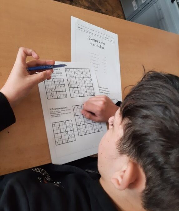 SUDOKU školní kolo