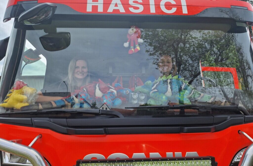 Družina u hasičů